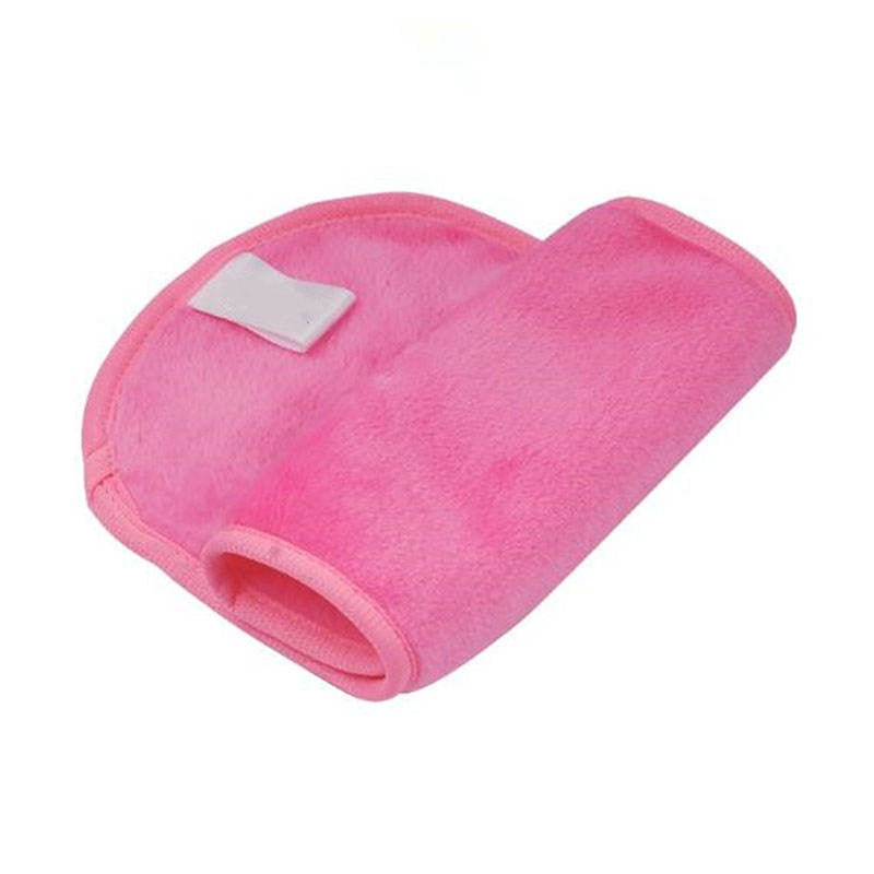 Beakey Microfiber Reusable Fast Drying Makeup Remover Washcloth-Pink