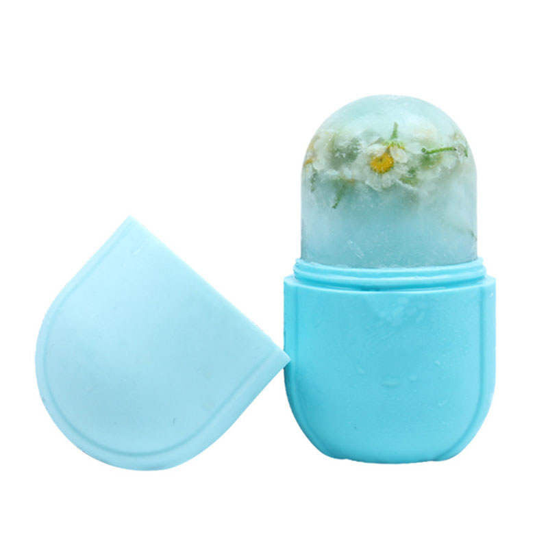 Beakey Ice Roller for Face and Eye Care Kit for Brighten Skin Your Natural Glow-Blue