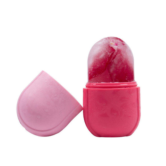 Beakey Ice Roller for Face and Eye Care Kit for Brighten Skin Your Natural Glow-Pink