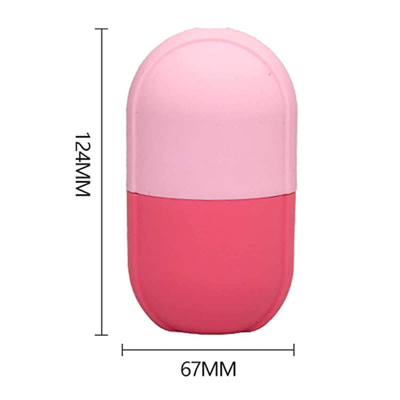 Beakey Ice Roller for Face and Eye Care Kit for Brighten Skin Your Natural Glow-Pink