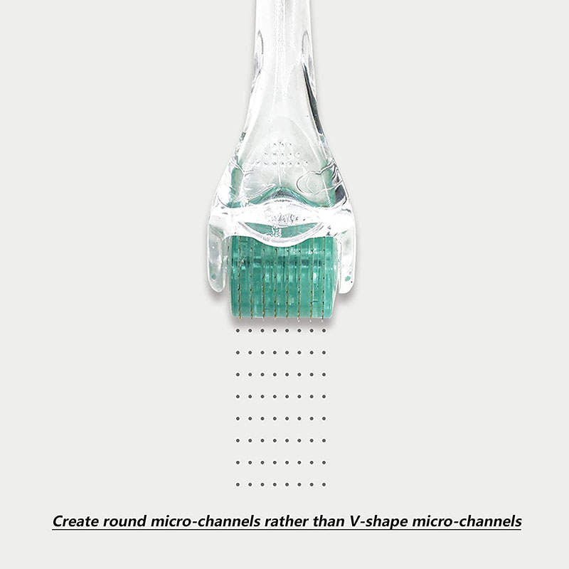 Beakey Roller Microneedle for Face Body Beard Hair Growth-Black