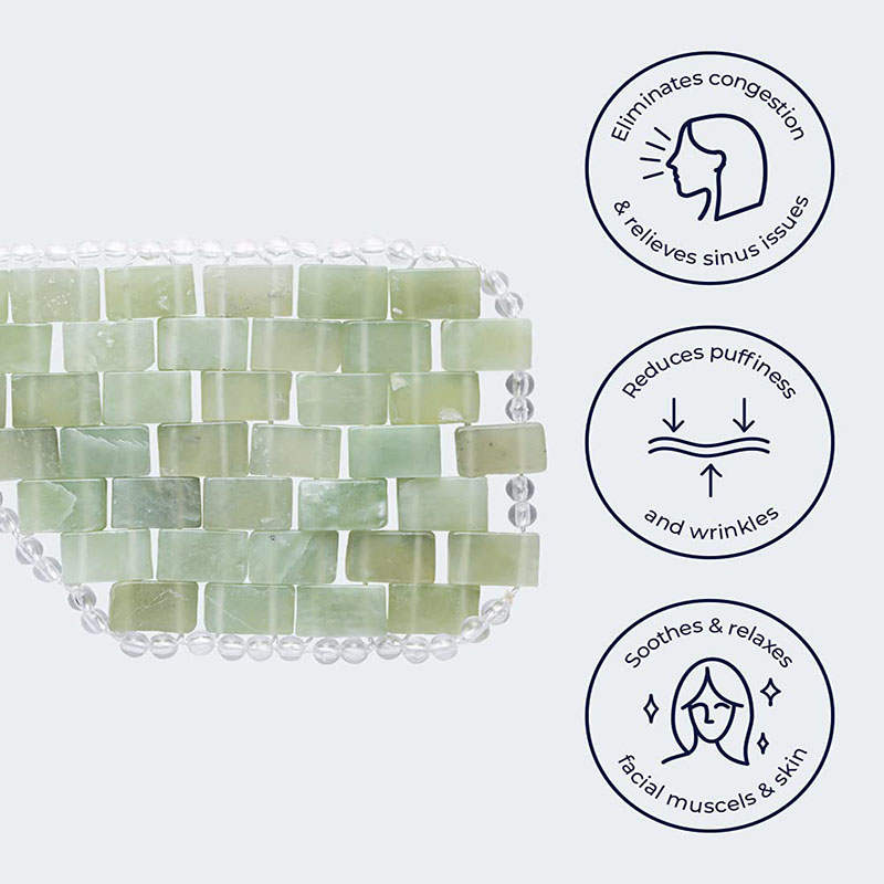 Beakey Natural Stone Eye Mask to Eliminate Wrinkles for Sleeping Relaxation-BigDense