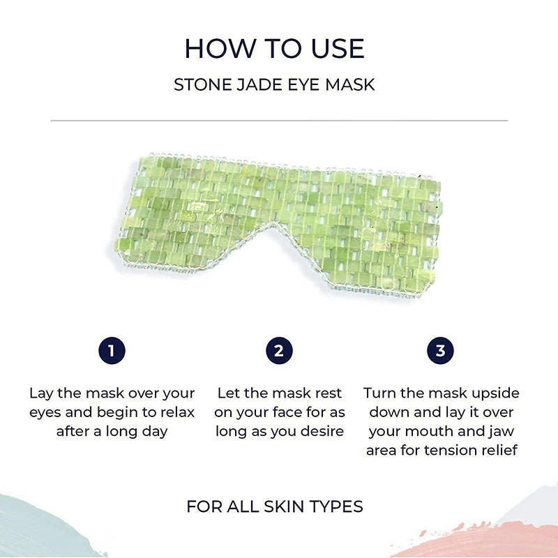 Beakey Natural Stone Eye Mask to Eliminate Wrinkles for Sleeping Relaxation-SmallSparse