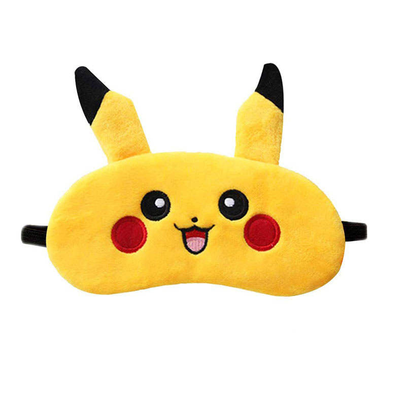 Beakey Cute Eyes Mask Comfortable Soft Eye Cover Sleep-Pikachu