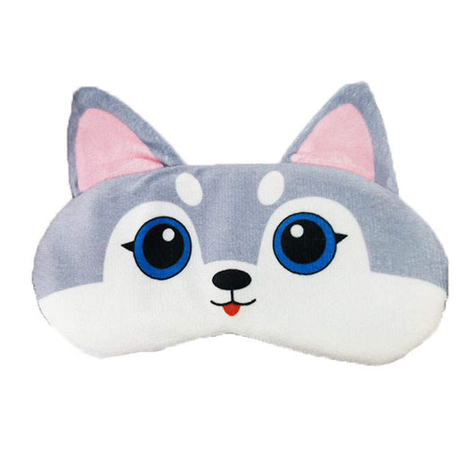 Beakey Cute Eyes Mask Comfortable Soft Eye Cover Sleep-Huskies