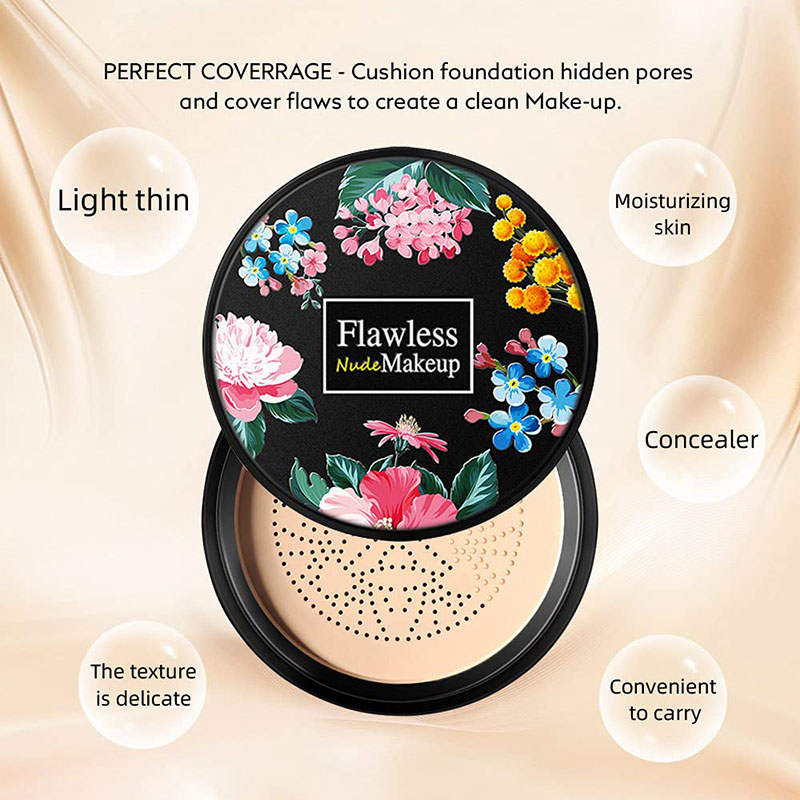 Beakey Mushroom Head Air Cushion CC Cream Concealer Lasting Nude Makeup Moisturizing-Natural
