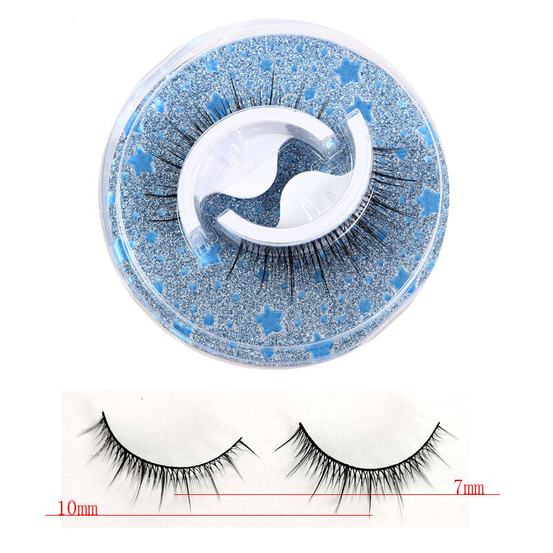 Beakey 3 Pairs False Eyelashes Self Adhesive Waterproof Reusable No Glue Needed-3