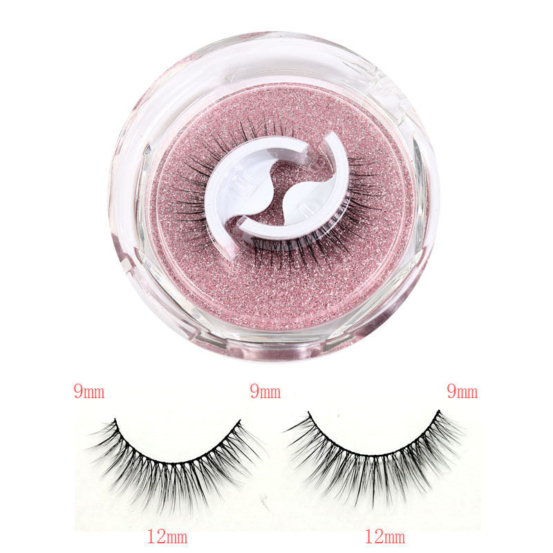 Beakey 3 Pairs False Eyelashes Self Adhesive Waterproof Reusable No Glue Needed-4