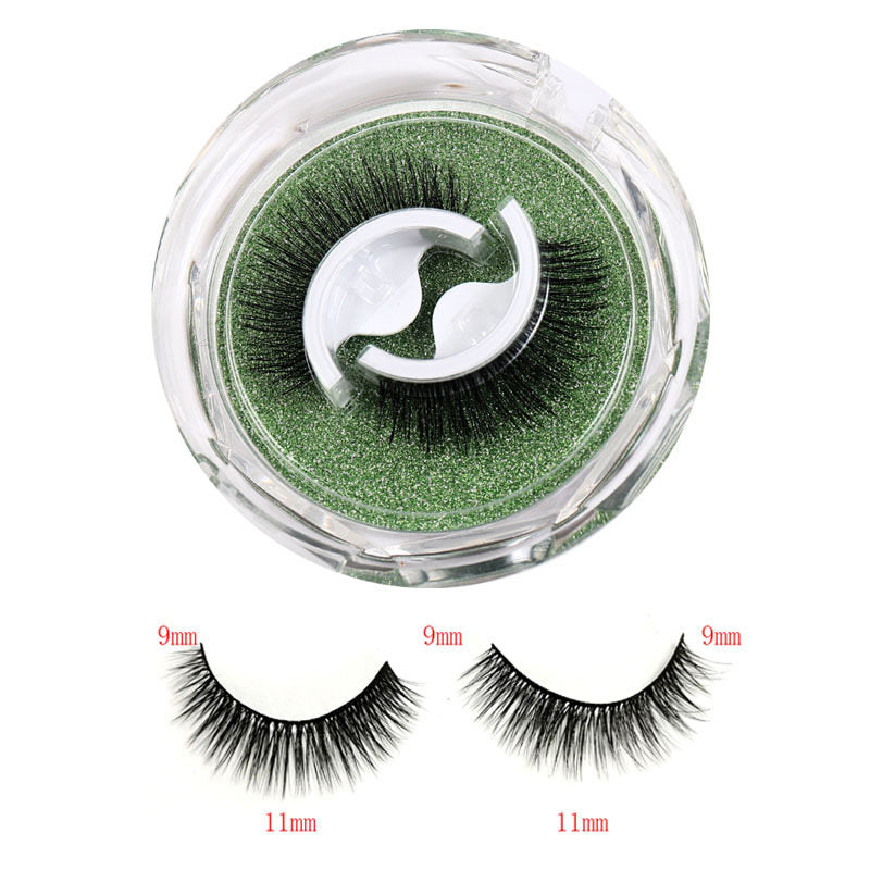 Beakey 3 Pairs False Eyelashes Self Adhesive Waterproof Reusable No Glue Needed-6