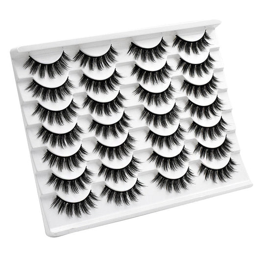 Beakey 3D Multi-Layer False Eyelashes 14 Pairs Fluffy Cat Eye Lashes-E02