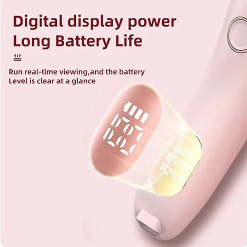 Beakey 2 in 1 Electric Shaver Cordless Wet and Dry Razor for Bikini Face Underarm-Pink