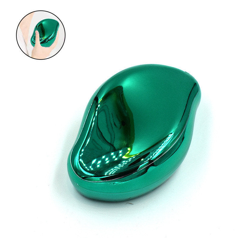 Beakey Crystal Smooth Hair Remover Painless Exfoliation for Legs Back Arms-Green