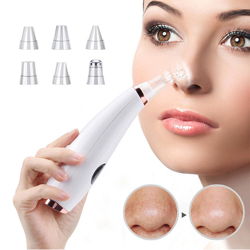 Beakey Blackhead Remover 3 Levels with 6 Replaceable Head & 4 Acne Extractor Tool