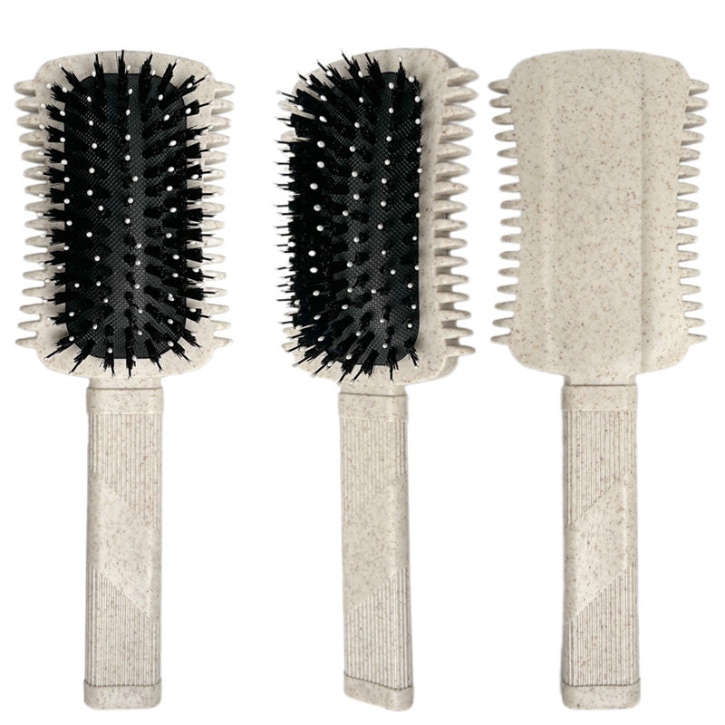 Beakey Curly Hair Brush Defining Volume Curl Defining Brush for Curly Hair Shaping 9205-Beige