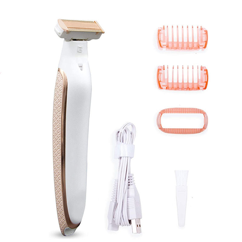 Beakey Ladies Electric Shaver USB Rechargeable Razors for Leg Face Armpit