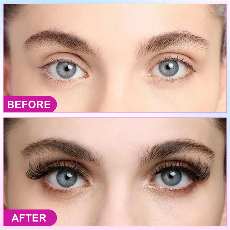 Beakey Fluffy False Eyelashes Faux Mink Lashes 6D Volume Look Like Extensions Lashes 10 Pairs Pack-01