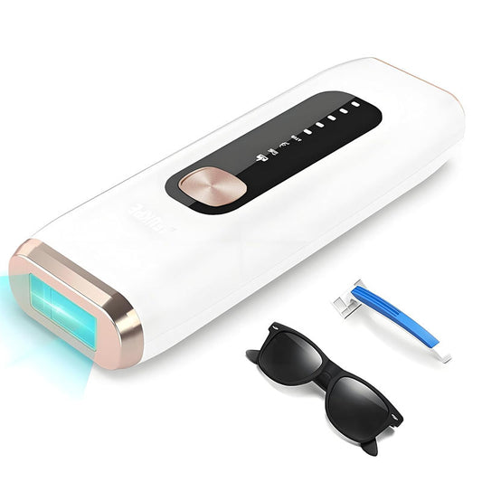 Beakey IPL Laser Hair Removal Device 999,900 Flashes Permanent for Whole Body-White