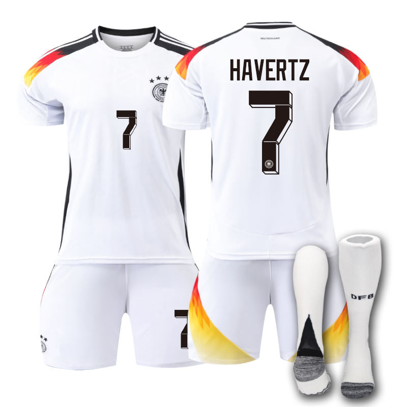 Beakey Germany Home HAVERTZ #7 Jersey for Kids Adult 3 Pcs Soccer Outfits