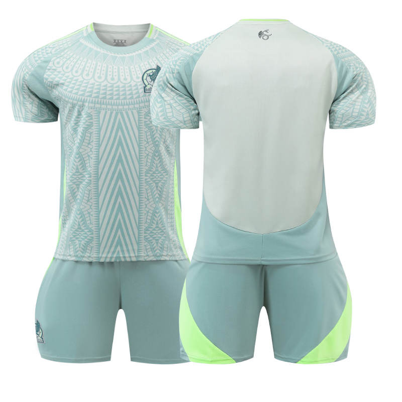 Beakey Mexico Away Jersey for Kids Adult 3 Pcs Soccer Training Outfits