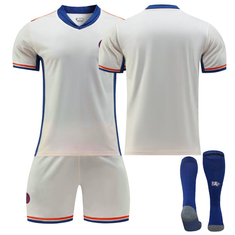 Beakey Chelsea Away Soccer Jersey for Kids Adult 3 Pcs Training Outfits