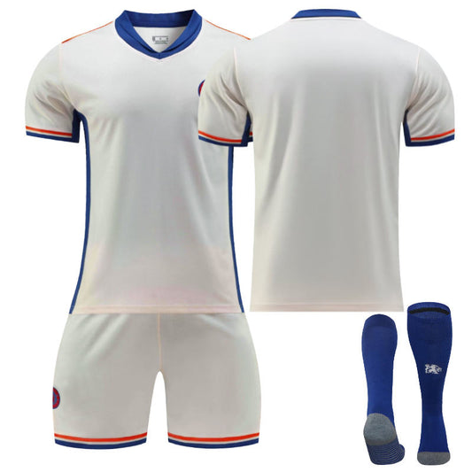 Beakey Chelsea Away Soccer Jersey for Kids Adult 3 Pcs Training Outfits