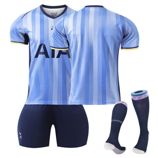Beakey Spurs Away Soccer Jersey for Kids Adult 3 Pcs Training Outfits