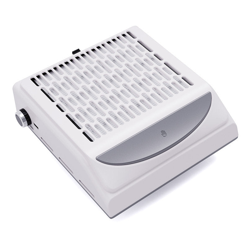 Beakey Nail Dust Collector Machine Electric Nail Dust Extractor with Adjustable Switches for Home or Salon Manicure Tool-White