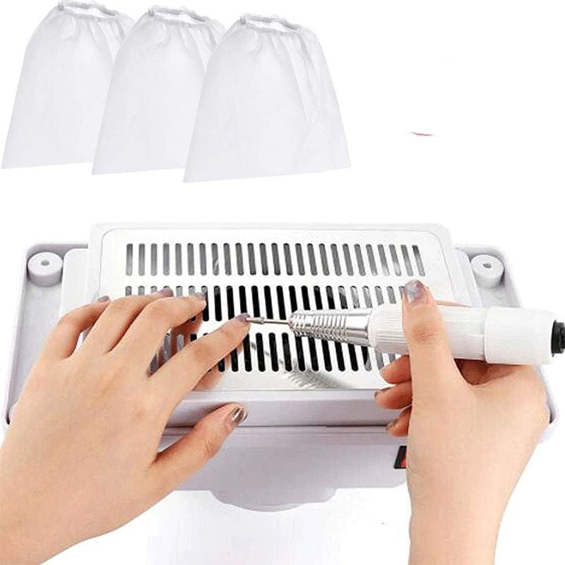 Beakey Nail Dust Collector Low Noise for Acrylic Gel Salon Home Use