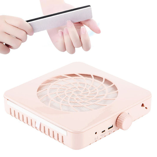 Beakey Nail Dust Collector with Reusable Filter Low Noise for Acrylic Nail
