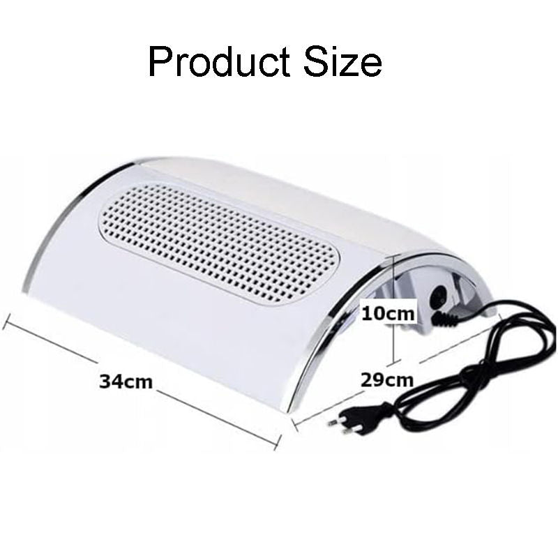 Beakey Professional Nail Dust Extractor 40 W for Acrylic Nails Gel Nails