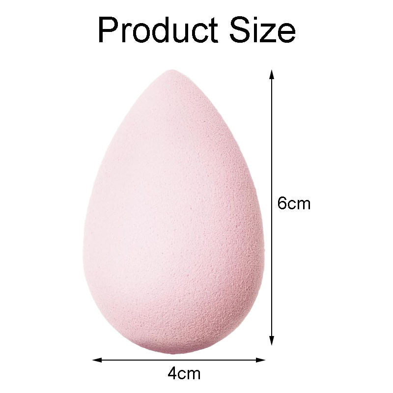Beakey Makeup Sponge Super-Soft Foam Washable Easily Blends Foundations-Pink