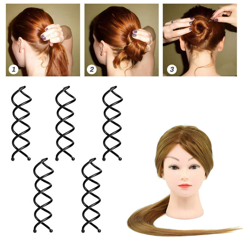 Beakey Mannequin Head with Clamp + Hairstyling Accessories Set for Hairdresser Practice