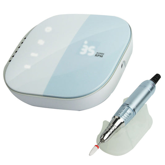 Beakey Electric Nail Drill Machine Set 35000RPM Rechargeable-Blue