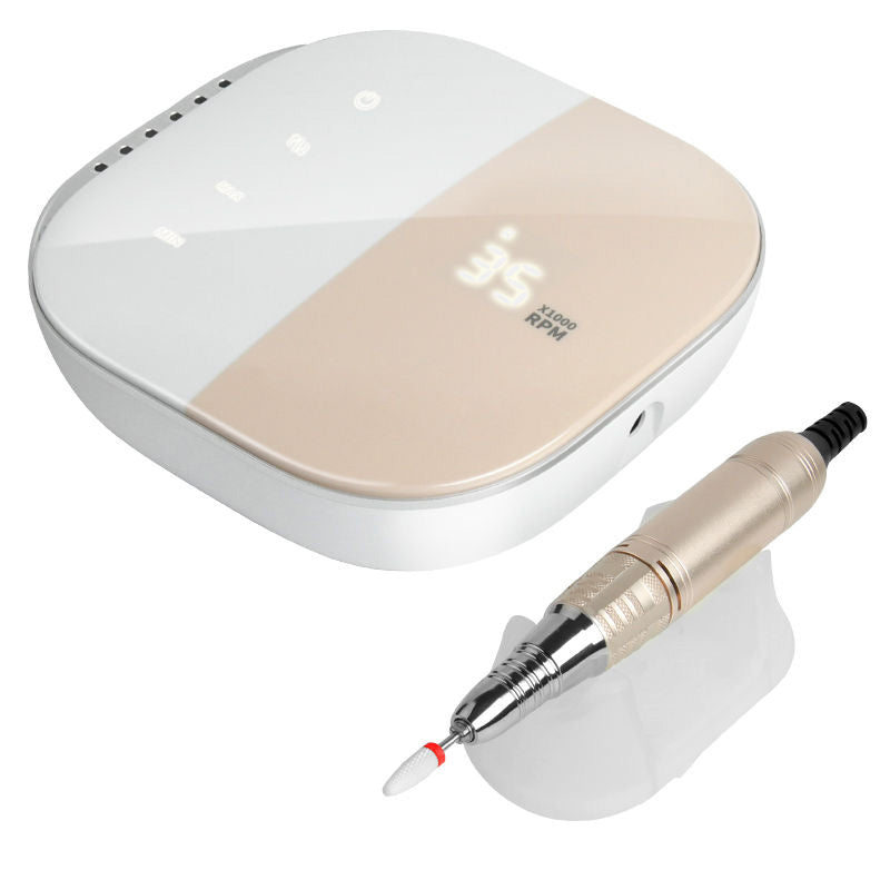 Beakey Electric Nail Drill Machine Set 35000RPM Rechargeable-Pink