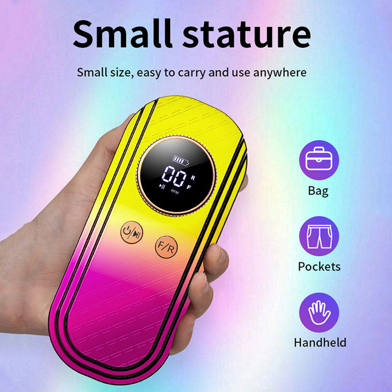 Beakey 35000 RPM Electric Nail Drill Kit with 6 Bits & Memory Acrylic-Yellow