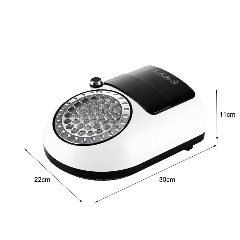 Beakey 2-in-1 UV LED Nail Lamp with Dust Collector 126W Nail Dryer Manicure Tool