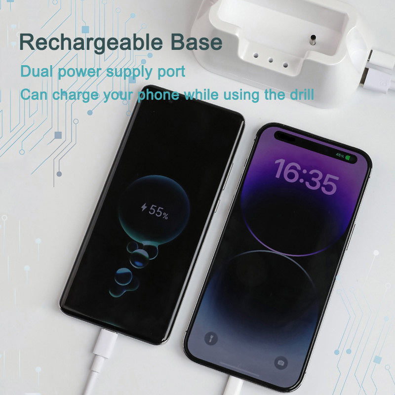 Beakey Professional Nail Drill Machine Brushless Motor Portable Efile for Acrylic Gel Nails