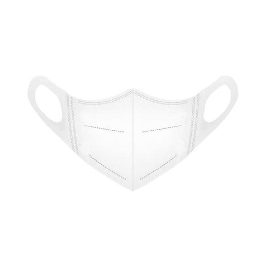 Beakey 3D Disposable Breathable Face Mask 50 Pcs for Adults-White