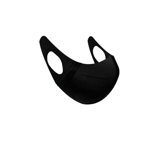 Beakey 3D Disposable Breathable Face Mask 50 Pcs for Adults-Black