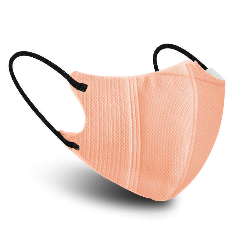 Beakey 3D Disposable Morandi Face Masks 50 Pcs for Party-Pink