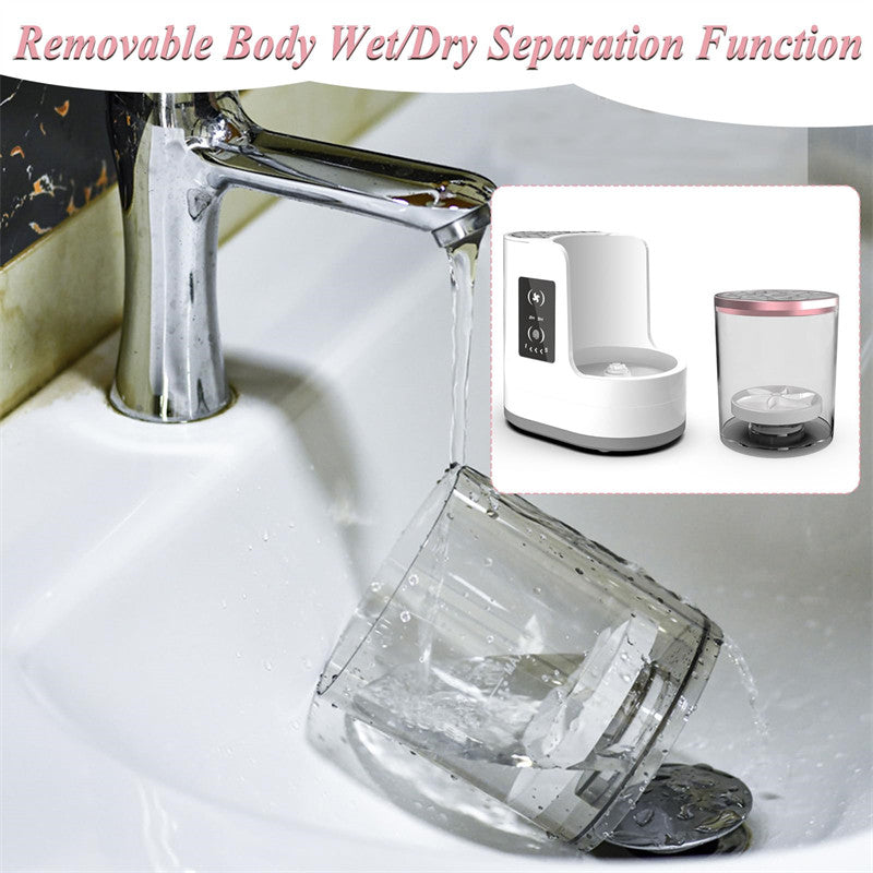 Beakey Electric Makeup Brush Cleaner Machine Automatic Spinning Washing For All Size Brush