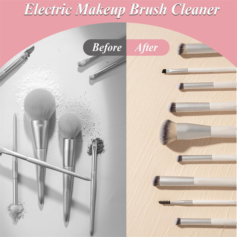 Beakey Electric Makeup Brush Cleaner Machine Automatic Spinning Washing For All Size Brush