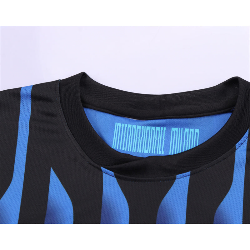 Beakey Inter Milan CF Home Jersey THURAM #9 Soccer Jersey Kids Adult 4Pcs Jersey Kits