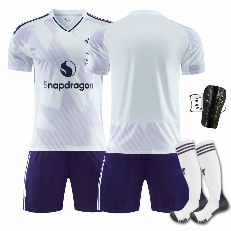 Beakey Red Devil Away Jersey Soccer Jersey Kids Adult 4Pcs Jersey Kits