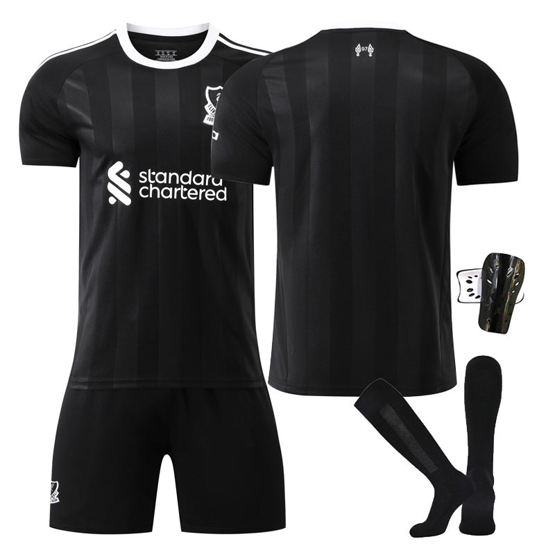 Beakey Liverpool Goalkeeper Jersey Soccer Jersey Kids Adult 4Pcs Jersey Kits