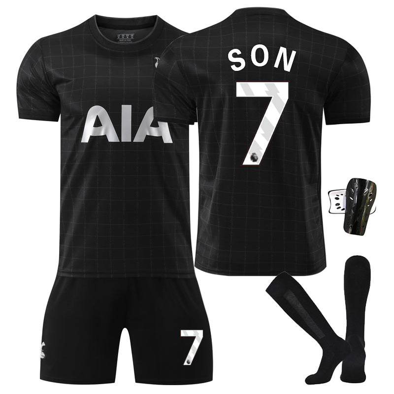 Beakey Hotspur Away Jersey SON #7 Soccer Jersey Kids Adult 4Pcs Jersey Kits